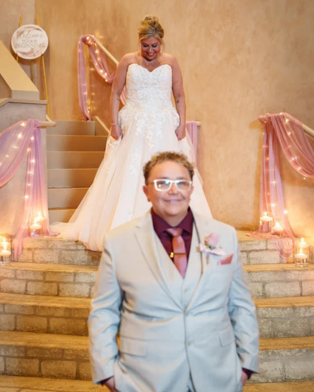 Love in the air and happiness everywhere! ✨💍 There’s nothing sweeter than witnessing pure joy on a wedding day. 

 #pittsburghweddingvenue #pittsburghwedding #bellaserapgh